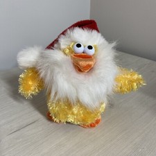 Vintage Dan Dee Animated Singing Dancing Christmas Chicken -  Doesn't Dance 