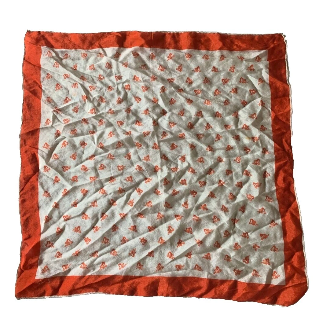 NOVEDAD 100% Seda Pañuelos vintage Plain & Solid