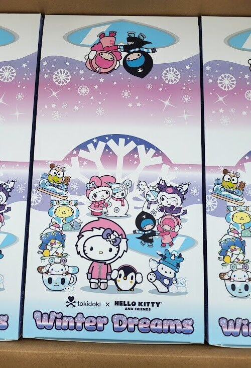 tokidoki x Hello Kitty and Friends Winter Dreams Series - Case of