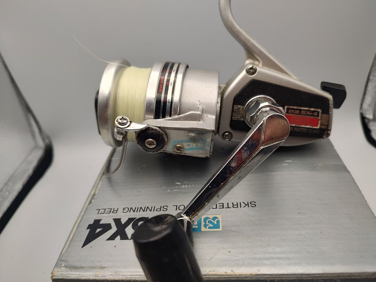 Ryobi SX-1 Skirted Spool Spinning Fishing Reel- 4.8:1 Gear