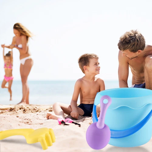 Beach Toys Set for Kids Toddlers Beach Sand Toy Kit Bucket Shovel Sand Truck US - Bild 7 von 24