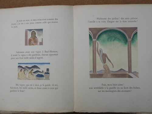 Le Cantique des Cantiques Rare 1933 Ltd Edn Jean Berque artist Deco Solomon - Picture 11 of 23