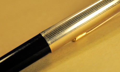 "Pelikan" P 30 Black/Gold> 18C Gold nib German c.1970's Fountain pen - Imagen 18 de 24