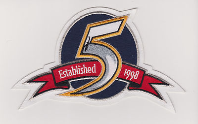 NHL Nashville Predator 5th Anniversary Patch Only Correct Patch | eBay