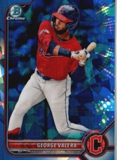 2022 Bowman Draft Sapphire Edition #BDC-53 George Valera