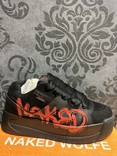 Naked Wolfe Plateau Sneaker Gr. 46 Slide Neu Schuhe