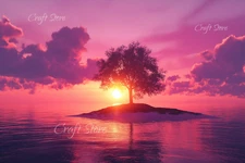 Digital Image Photo Wallpaper Desktop Art ,Picture Background for a Sunset Art