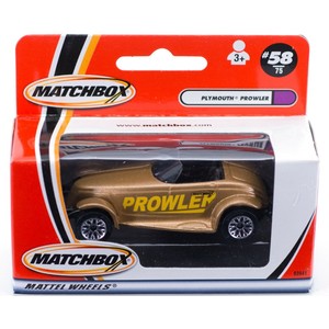Matchbox #58 Plymouth Prowler Gold New In Box 2001 | eBay plymouth prowler fuse box 
