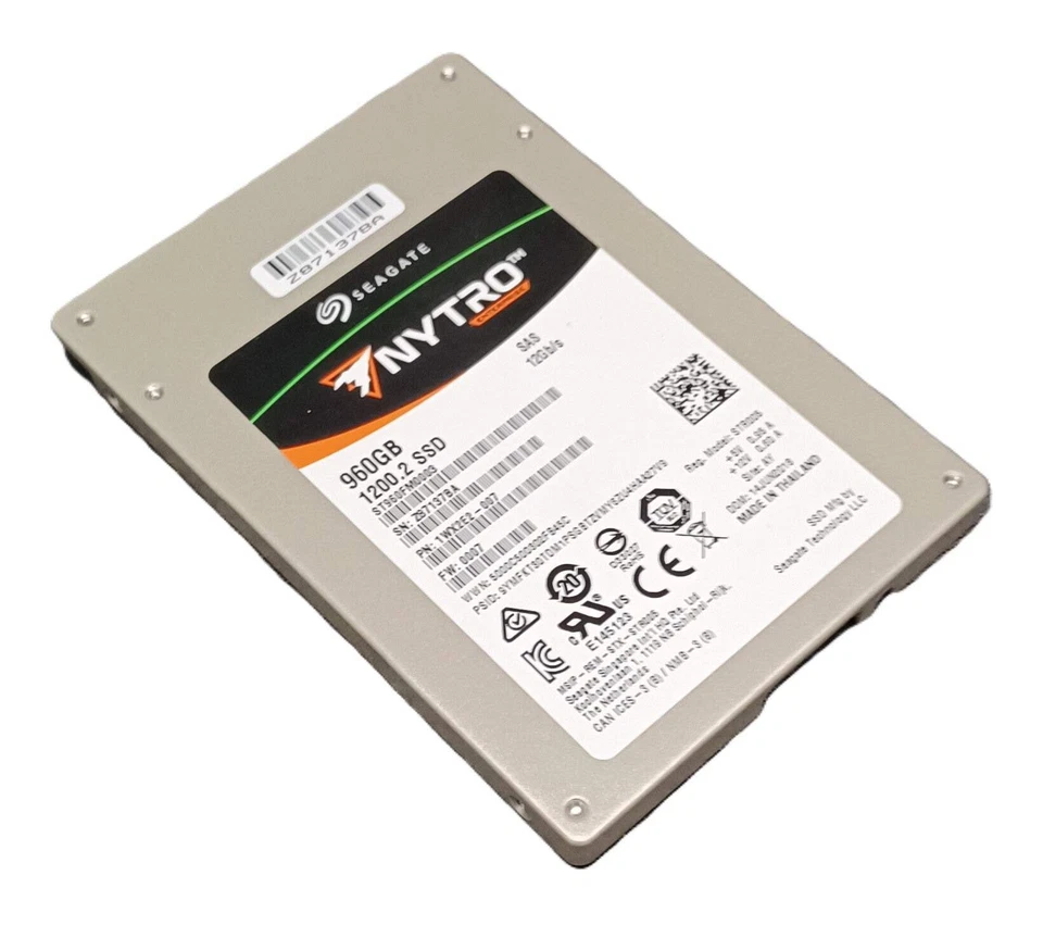 Seagate Nytro 1200.2 960GB SAS 12Gb/s Enterprise-Class SSD ST960FM0003 - Image 2 of 3
