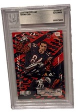 COLSTON LOVELAND signed (Chicago Bears) 2025 Monsters Of The Midway Card BECKETT