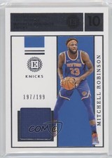 2019-20 Panini Encased Label Materials 197/199 Mitchell Robinson #LM-MRO ni4