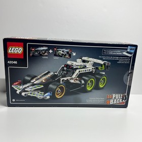 LEGO Technic 42046 Getaway Racer New in Box Retired 2016 Pull-Back Motor HTF
