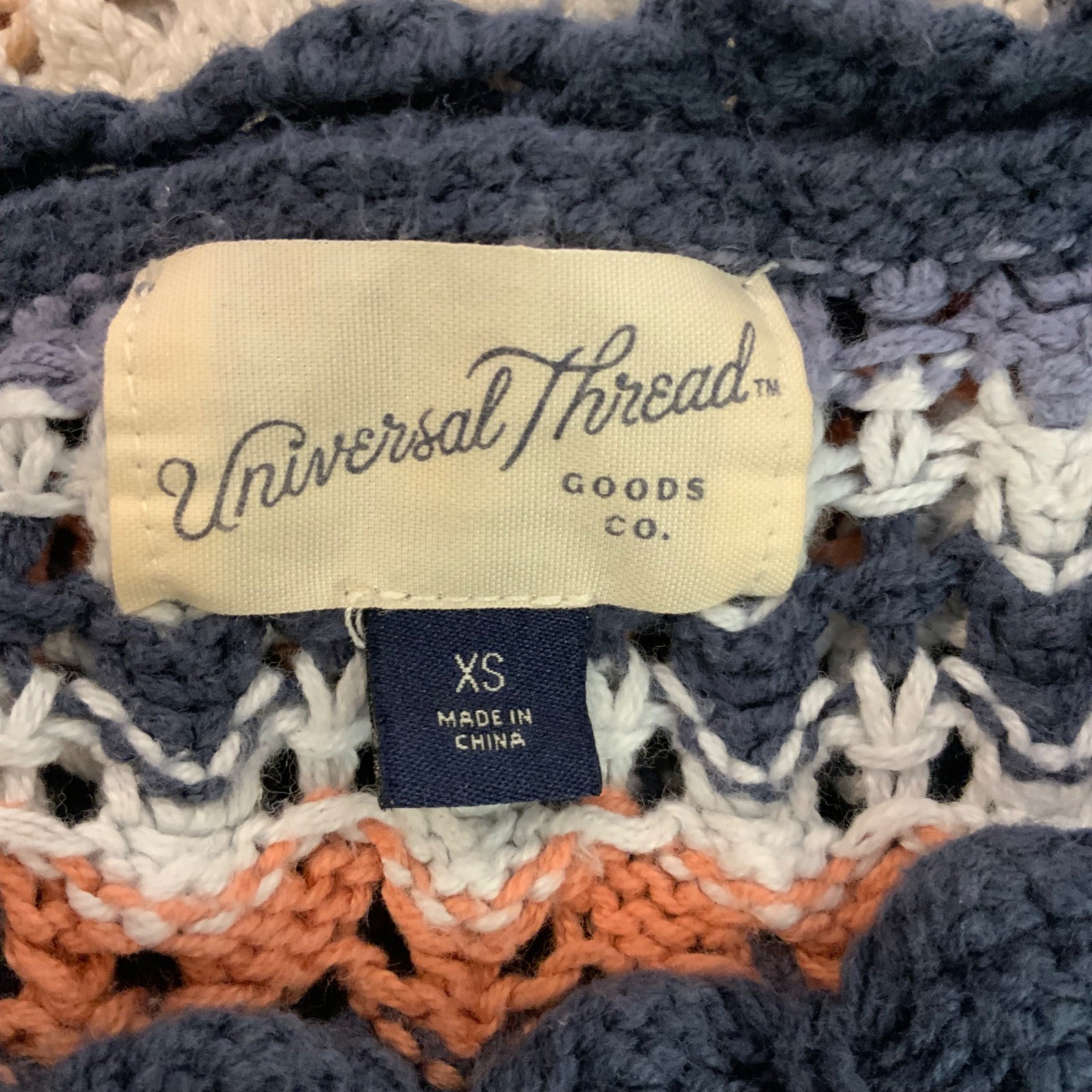 Universal Thread Women's Open Knit Multicolor Str… - image 10