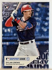 2025 Topps Series 1 Dylan Crews Grapefruit League Foil Insert RC #TG-20