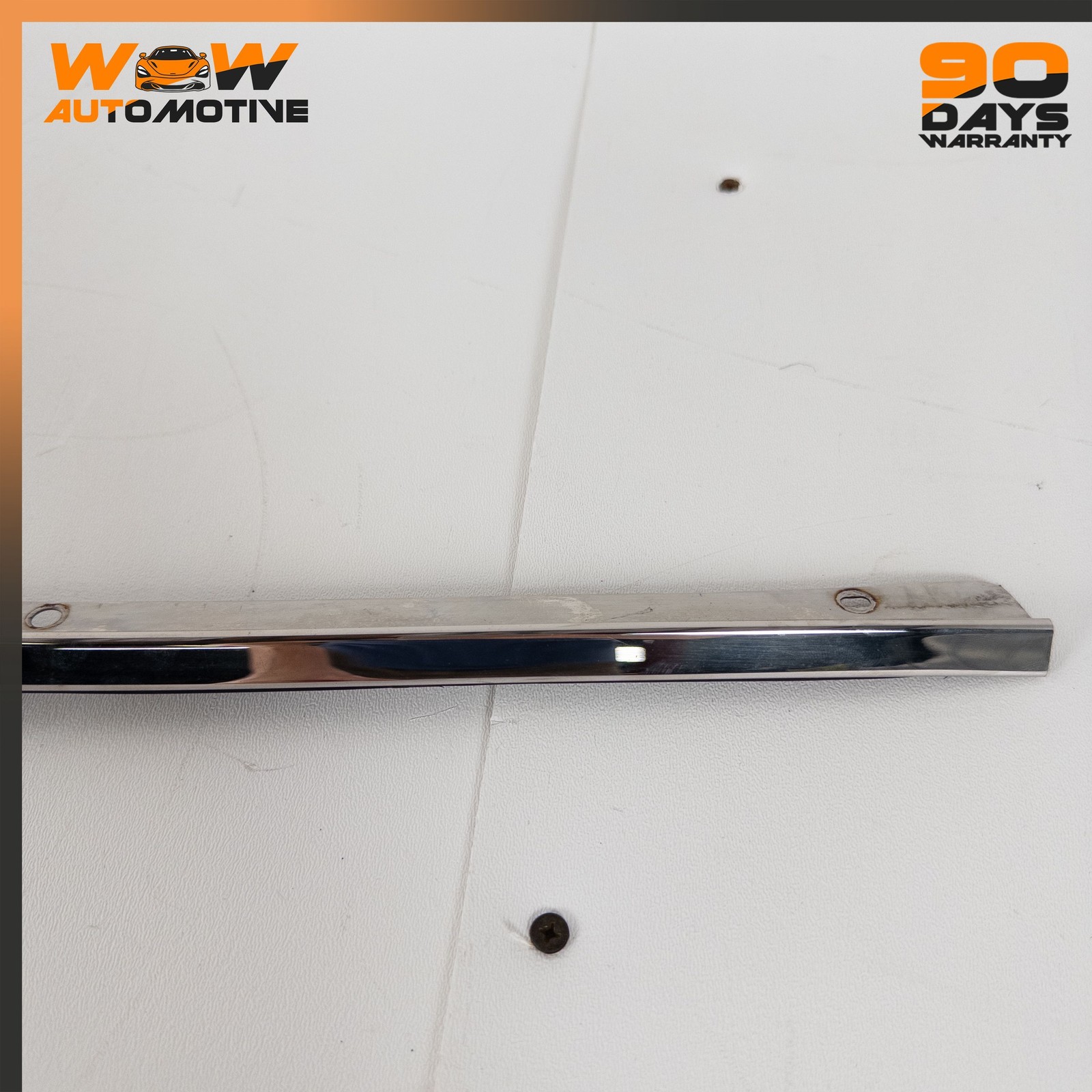 07-17 BENTLEY CONTINENTAL GTC FRONT LEFT RIGHT WINDSHIELD MOLDING TRIM SET OEM