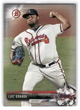 Luiz Gohara 2017 Bowman Baseball #BP17 Atlanta Braves Prospects