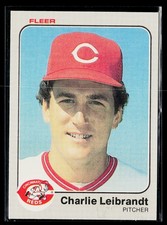 Charlie Leibrandt Base Fleer 596 NM