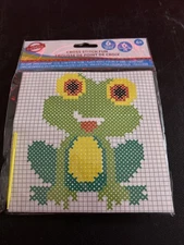 Cross Stitch Fun Curiosity Frog Design New Set
