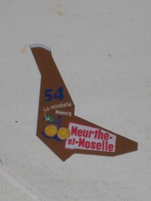 Magnets - Marque Le Gaulois - Départements français - Meurthe-et-Moselle - Nancy
