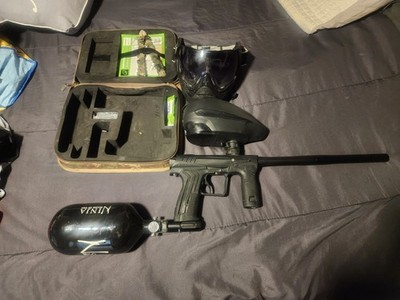 Etha 2 Paintball Marker Setup Pre-owned sly mask. Ninja Super lite. rotor.