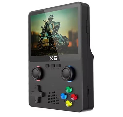 X6 3.5Inch IPS Screen Handheld Game Player Colors May Vary. Lots Of Fun!