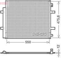 Denso Kondensator, Klimaanlage DCN32073 FüR Audi Cupra Skoda VW