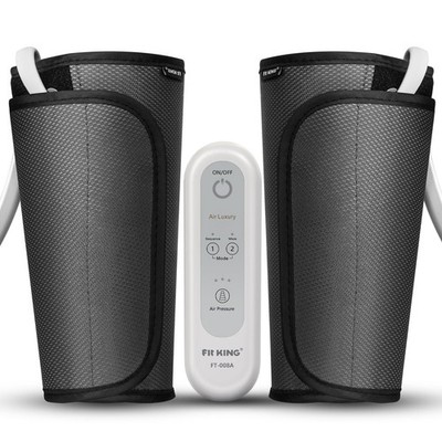 FIT KING Calf Massager for Circulation and Muscle Recovery, Air Compression D...