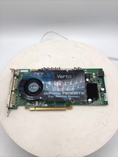 PNY Nvidia GeForce 7800 GTX Verto 256MB GDDR3 VRAM GPU VCG7800XXWB Usato