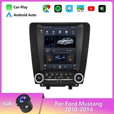 9.7" 4 64G Android 13 Car Radio Stereo GPS Carplay FM For Ford Mustang 2010-2014