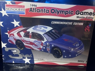 Monogram Dale Earnhardt Sr 1996 Atlanta Olympic Games Monte Carlo 1/24*Read*