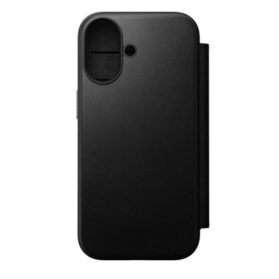 Nomad Modern Leather Folio iPhone 17 Black Schutzhülle