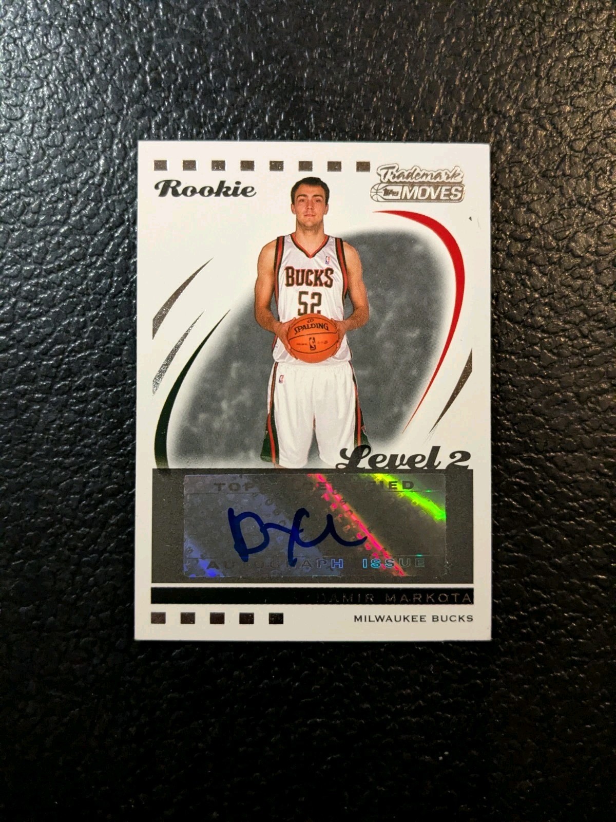 2006-07 Topps Trademark Moves /149 Damir Markota #126 Rookie Auto RC