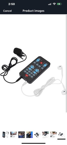 Mini Voice Changer Device, Portable 8 Sound Effects Support Multi Languages H... - Photo 6/6