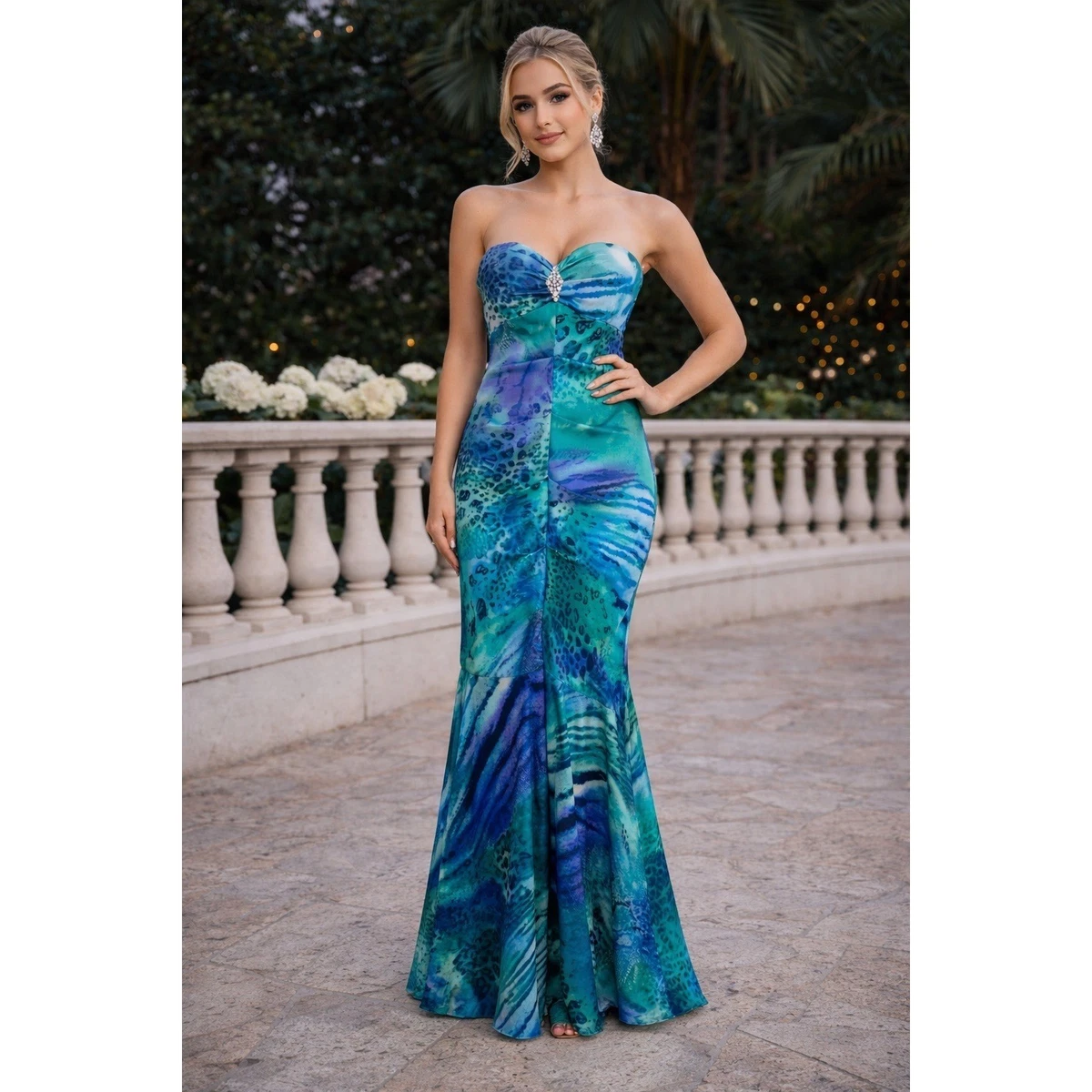 Animal Print Blue Dresses for Women for sale | eBay