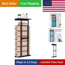Towel Racks for Bathroom, Bathroom Towel Storage Wall Mounted 30 inch with Sh...