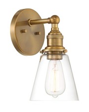 Minka Lavery 5681 Barwell 12" Tall Bathroom Sconce - Oxidized Aged Brass