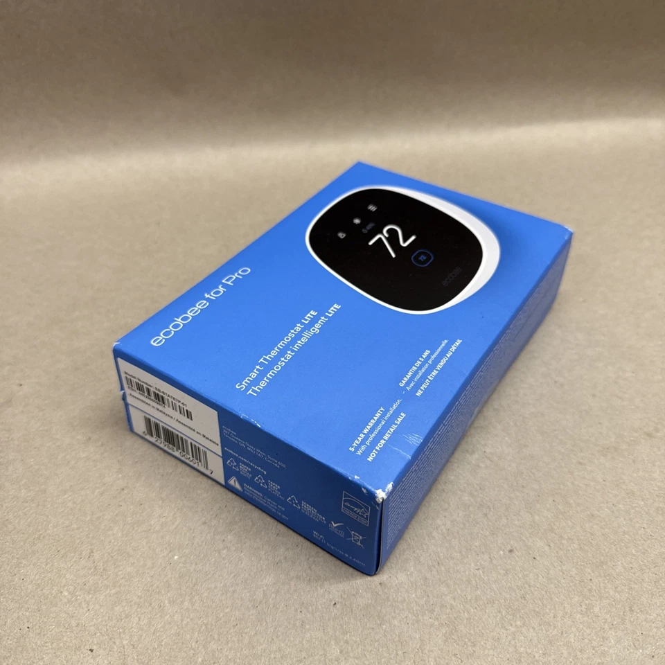 Ecobee for Pro Smart Thermostat Lite EB-STATE7P-01 - Image 2 of 4