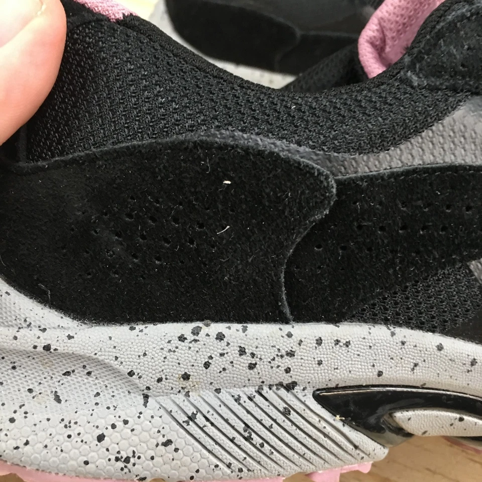 Ryka Shoes Womens 10 M Sneakers Black Leather Lace Up Low Top Round Toe Casual - Image 4 of 4