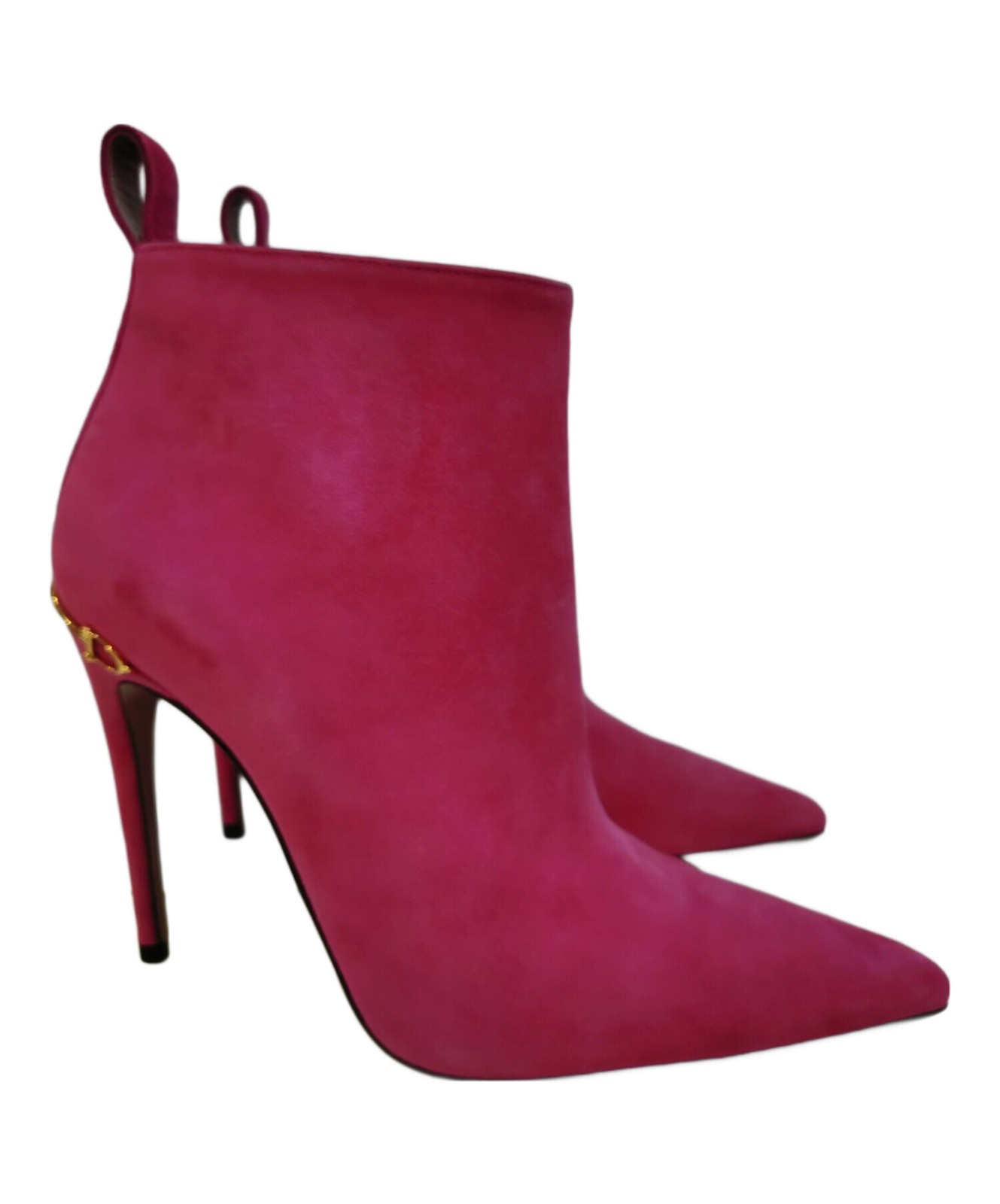 GUCCI Boots Heel Suede Pink EU36.5/US6.5 107396c thumbnail 21