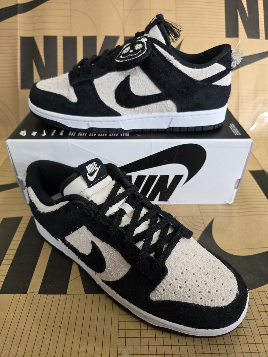 Nike Dunk SE Low Panda-Monium Pack - Black Suede IB2990-100  display picture 2