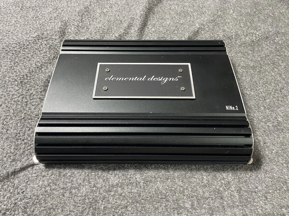 Amplificador Coreano Audio Coche Antigua Escuela Elemental Designs ED NINe.2 Usado Foto 2 de 4