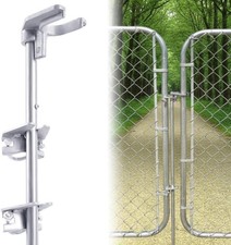 36" Chain Link Drop Rod Pull Style Fence Gate Latch for 1-3/8" Frame