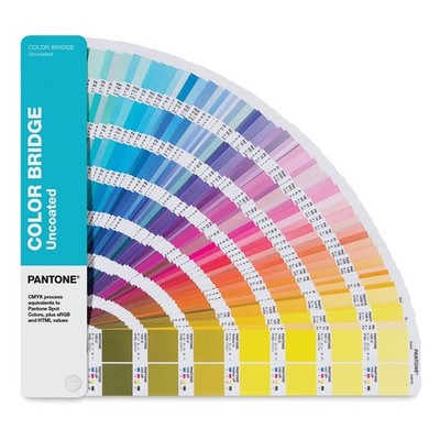 Pantone Color Bridge Guide UnCoated - Spot to Process Color Match Book