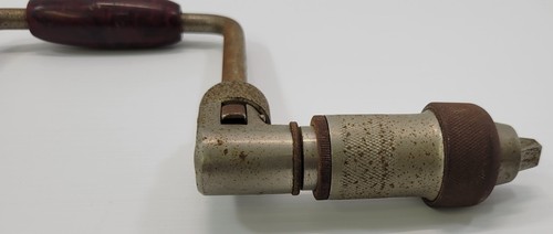 *X) Vintage Pexto Bit Brace Ratchet Drill Auger 8014E USA 16" Tool - Picture 8 of 16
