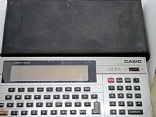 Casio PB-700 Personal Computer w/ case OR-4 Cards Untested