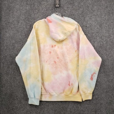 Pink Floyd 1973 Hoodie Womens XL The Dark Side of the Moon Tie Dye