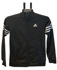 Adidas Youth Jacket - M 10/12 - Black