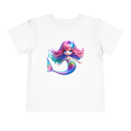 Colorful Mermaid Toddler Tee - Cute Kids Shirt - Picture 16 of 47