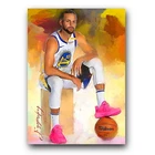 Stephen Curry #16 Art Card Limited 28/50 Vela Signed (Golden State Warriors)