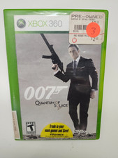 James Bond 007: Quantum of Solace Microsoft Xbox 360 Video Game Tested  Working